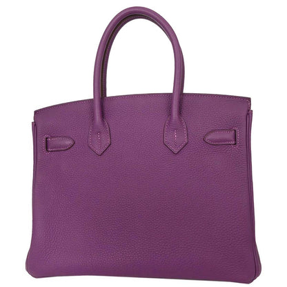 Hermes Anemone Togo Birkin 30 Handbag
