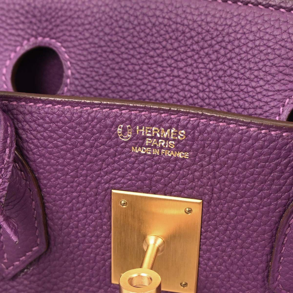 Hermes Anemone Togo Birkin 30 Handbag