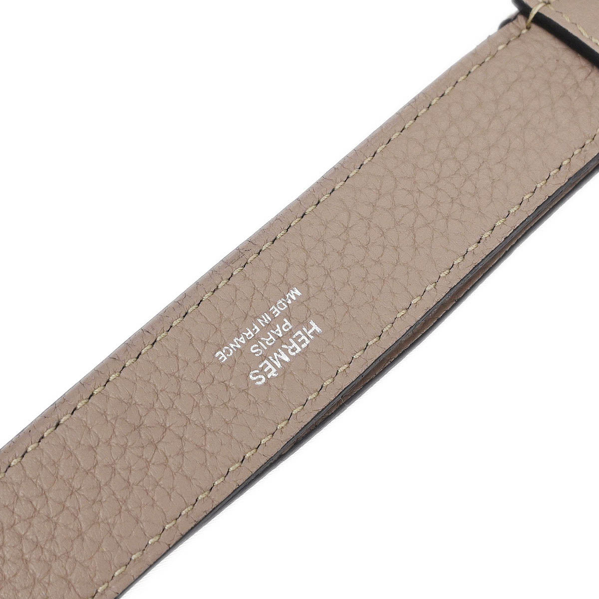 Hermes Gris Tourterelle Taurillon Clemence Jypsiere 28 Shoulder Bag