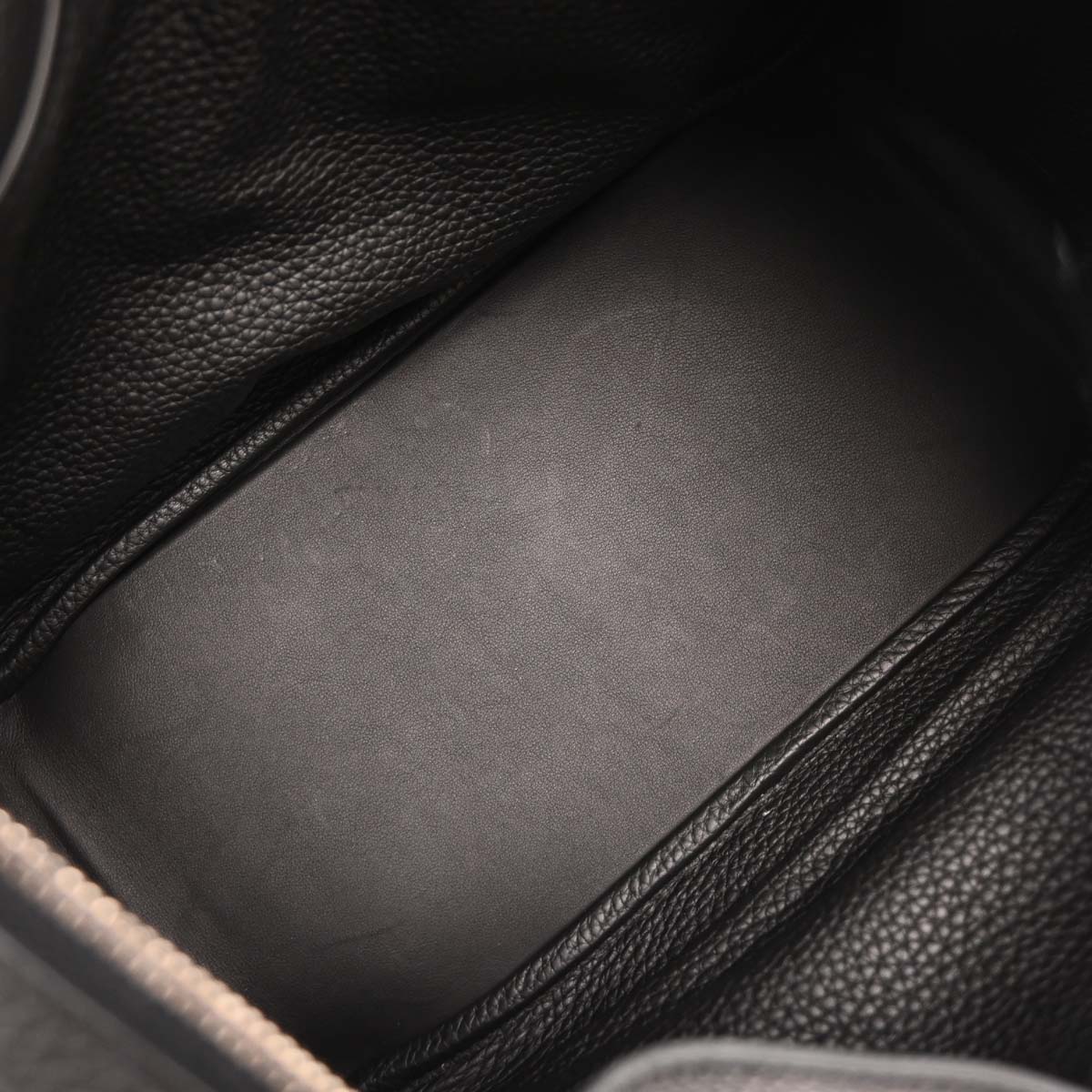 Hermes Black Taurillon Clemence Lindy 30 Shoulder Bag