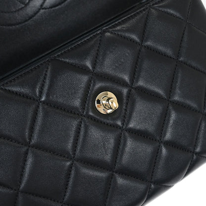 Chanel Black Lambskin Trendy CC 2way Shoulder Handbag