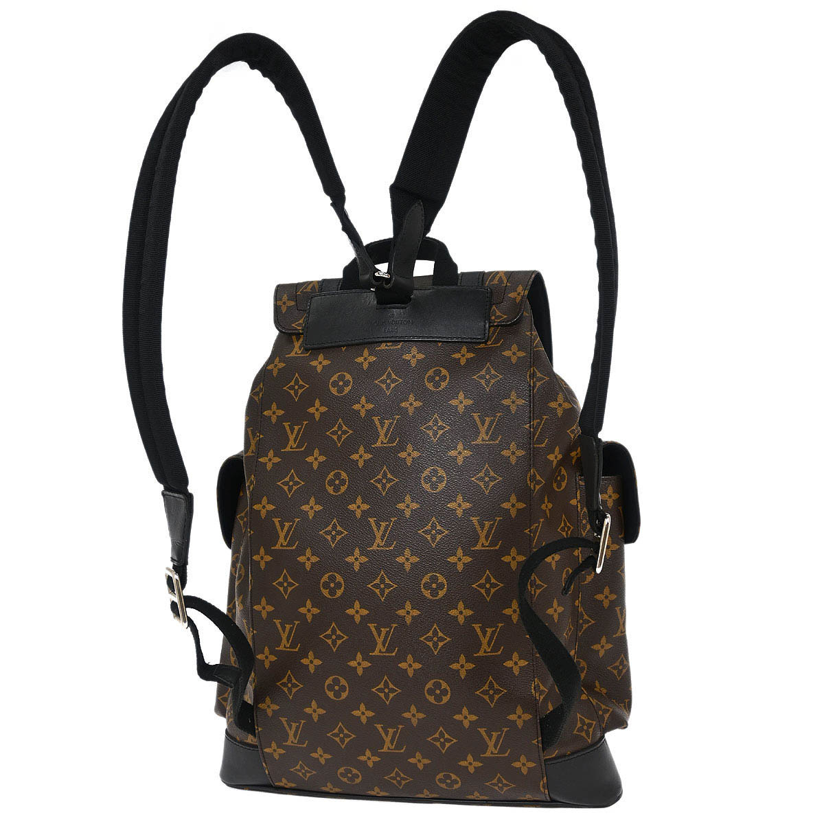 Louis Vuitton Monogram Macassar Christopher PM Backpack M43735