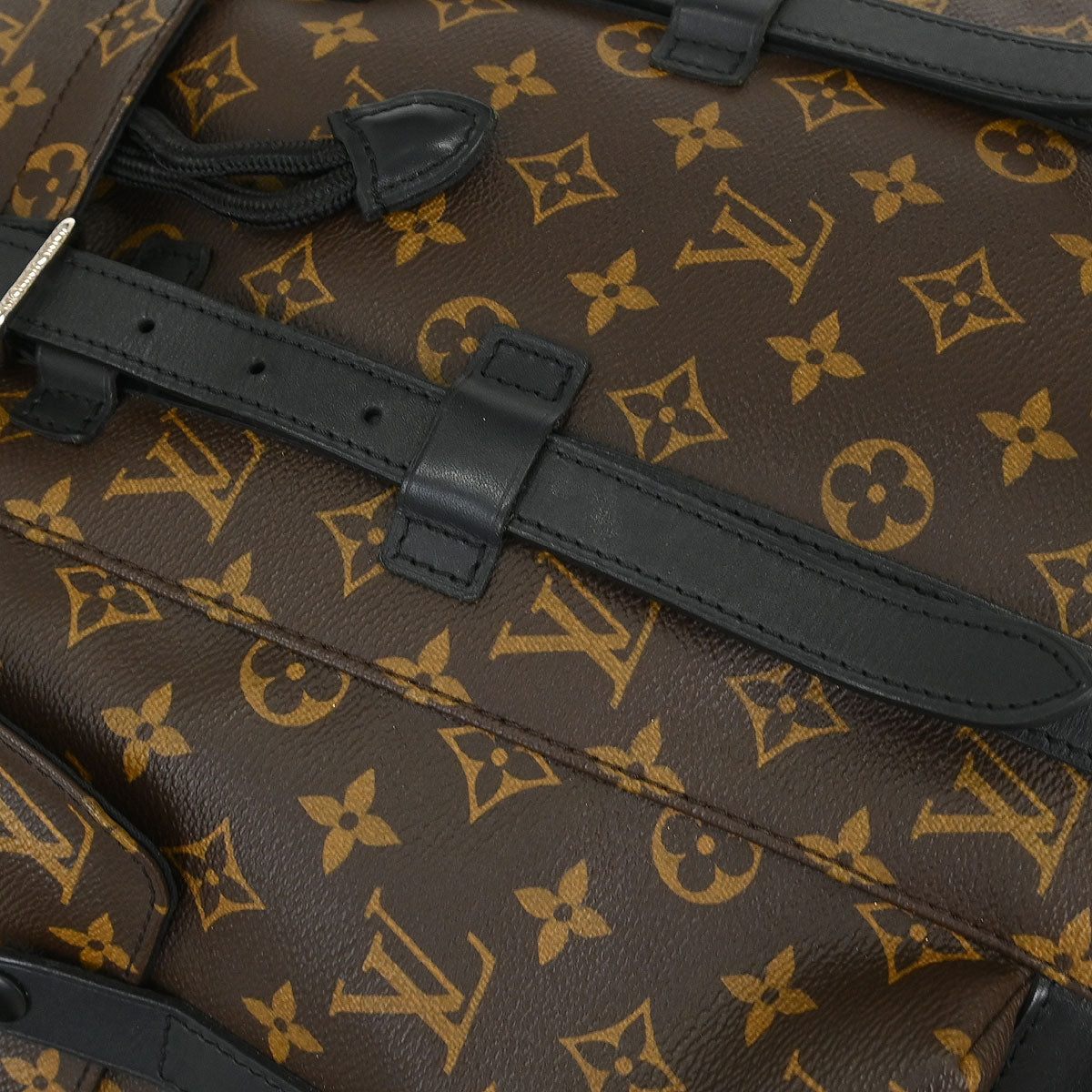 Louis Vuitton Monogram Macassar Christopher PM Backpack M43735