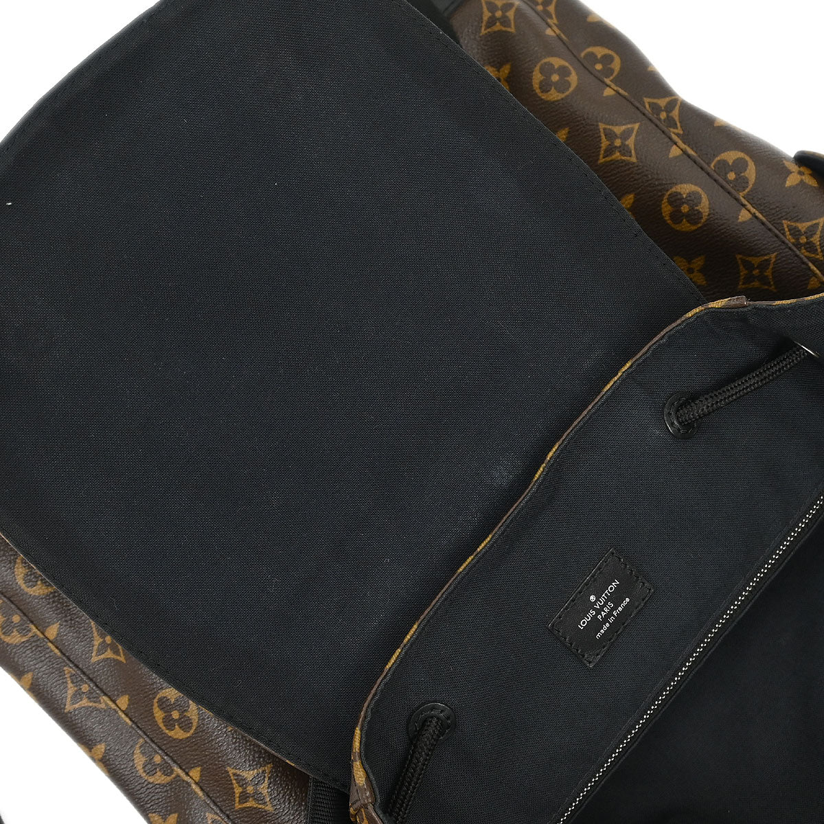 Louis Vuitton Monogram Macassar Christopher PM Backpack M43735