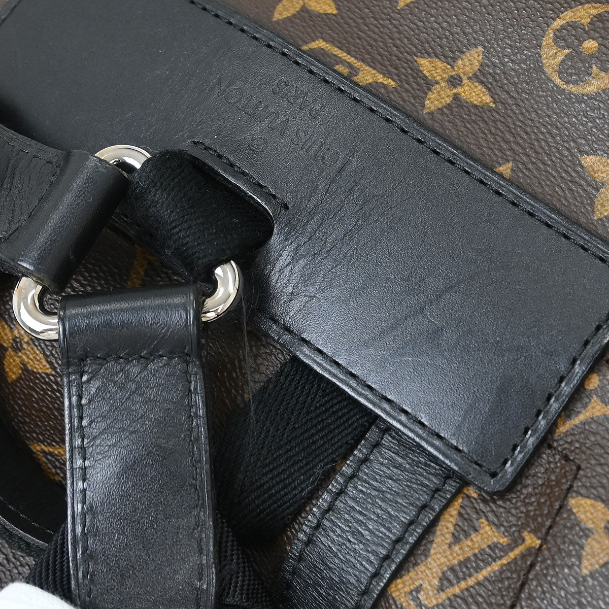 Louis Vuitton Monogram Macassar Christopher PM Backpack M43735