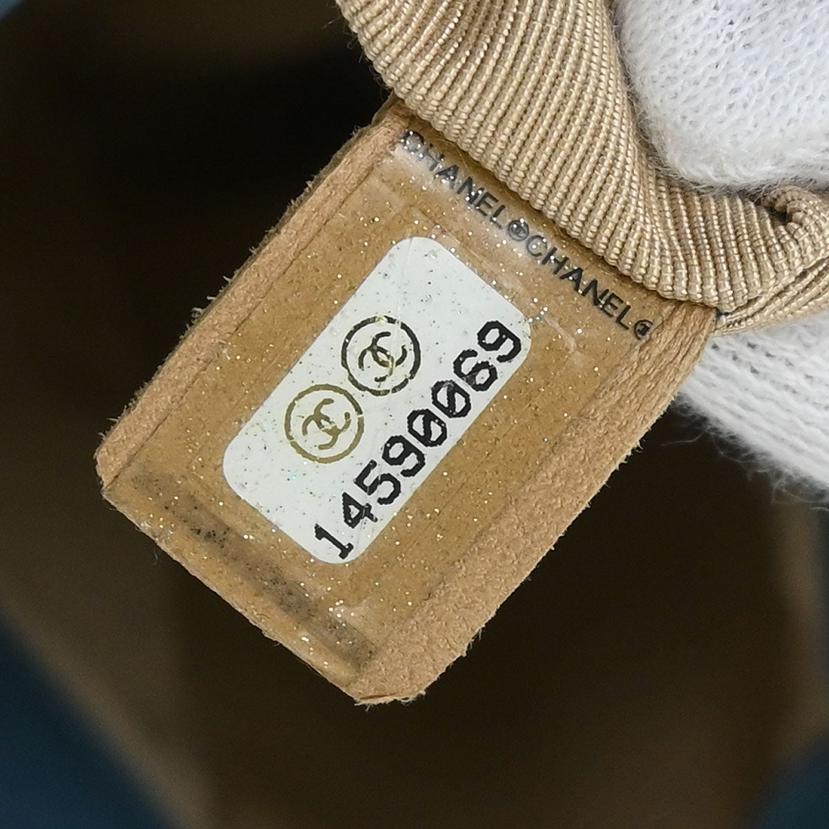 Chanel 2010-2011 Light Blue Caviar Petite Shopping Tote PST Chain Handbag