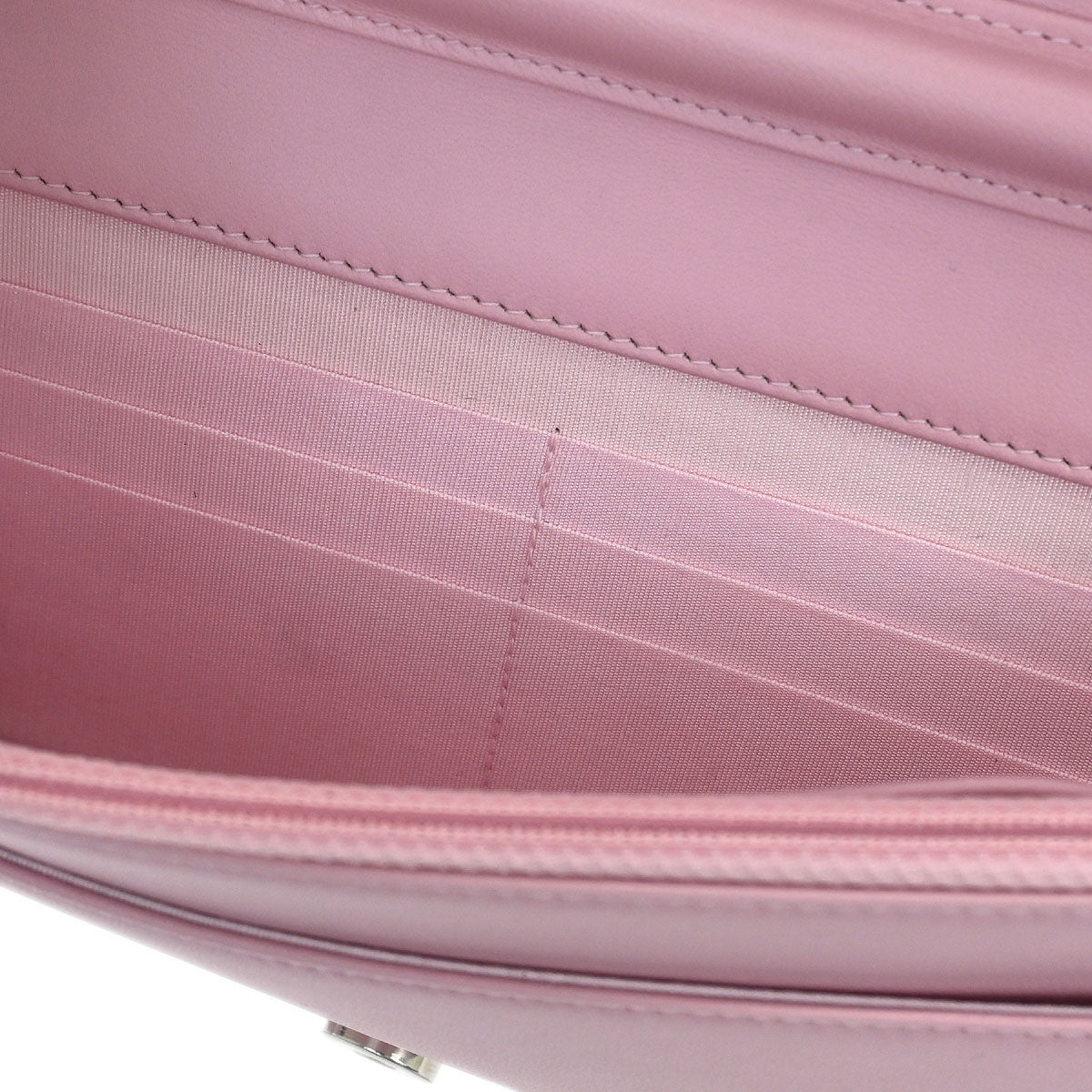 Chanel 2017 Pink Lambskin Rhinestone WOC Wallet On Chain