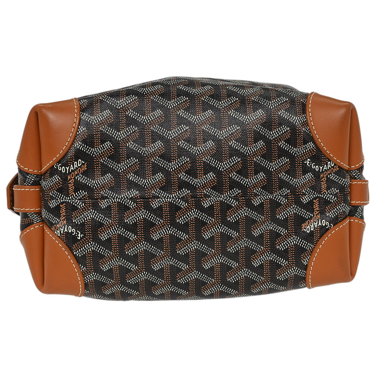 Goyard Black Boeing 25 Trousse Pouch Clutch Bag