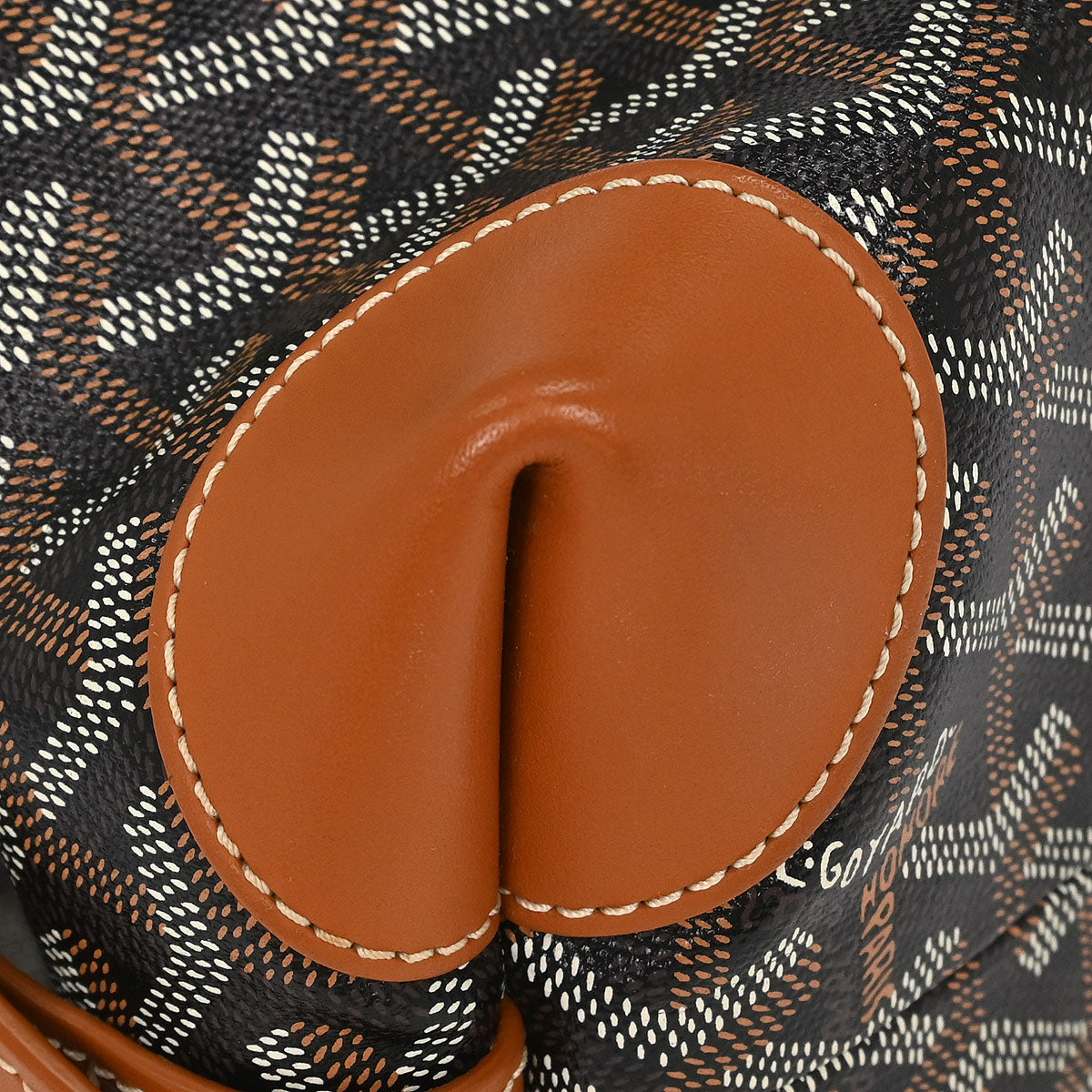 Goyard Black Boeing 25 Trousse Pouch Clutch Bag