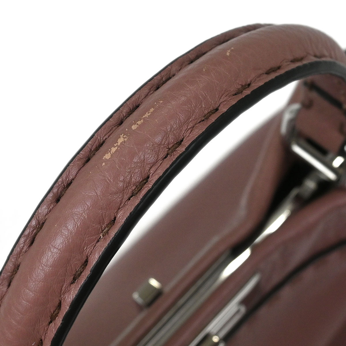 Fendi Purple Peekaboo 2way Shoulder Handbag