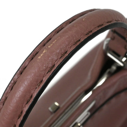 Fendi Purple Peekaboo 2way Shoulder Handbag