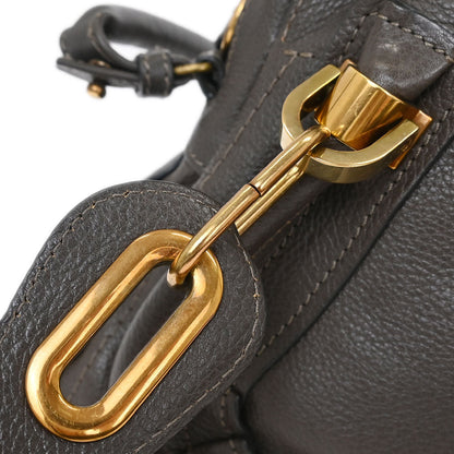 Chloe Gray Paraty 2way Shoulder Handbag