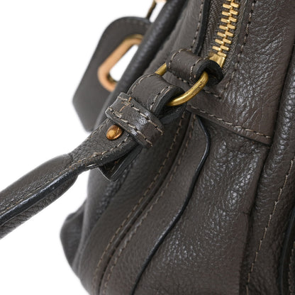 Chloe Gray Paraty 2way Shoulder Handbag