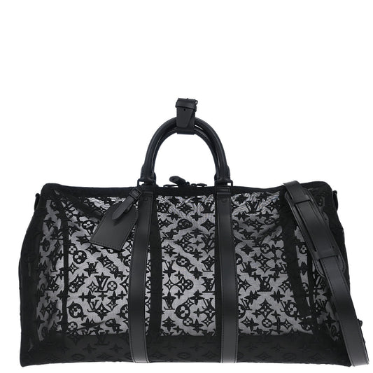 Louis Vuitton Monogram Keepall Bandouliere 50 Handbag M53971