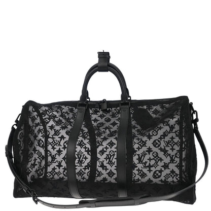 Louis Vuitton Monogram Keepall Bandouliere 50 Handbag M53971