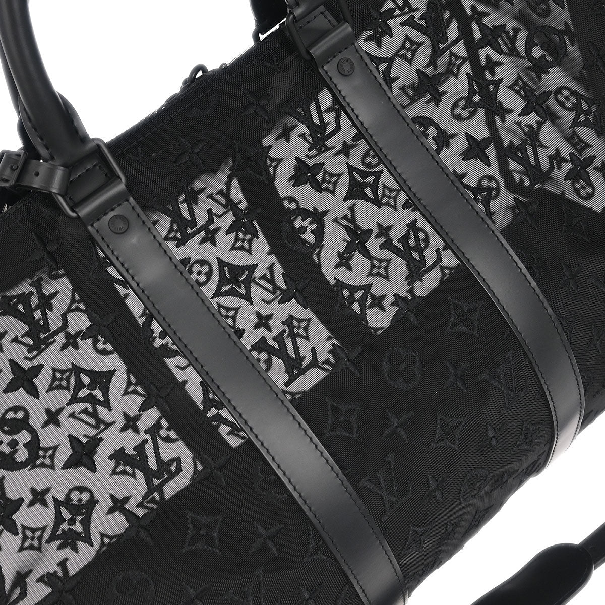 Louis Vuitton Monogram Keepall Bandouliere 50 Handbag M53971