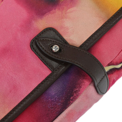 Chanel Yellow Suede Flap Shoulder Bag