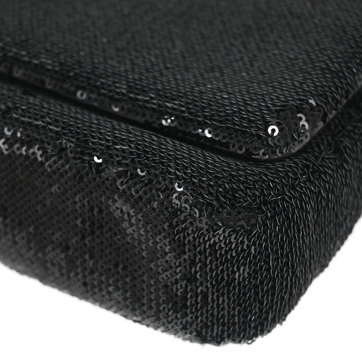 Chanel 2017 Black Sequins Dare To Disturb Shoulder Bag