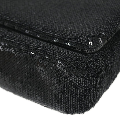 Chanel 2017 Black Sequins Dare To Disturb Shoulder Bag