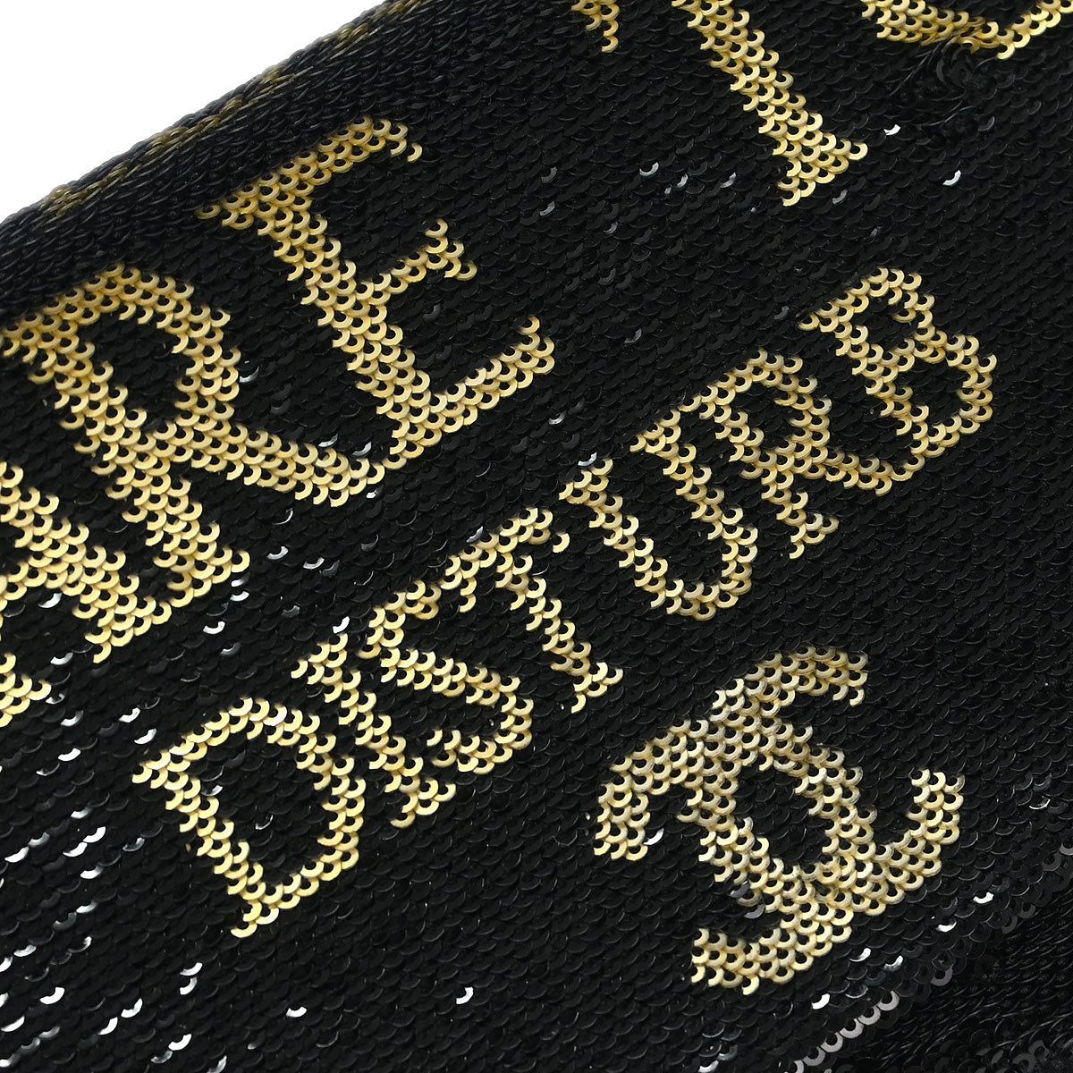 Chanel 2017 Black Sequins Dare To Disturb Shoulder Bag