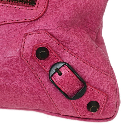 Balenciaga Pink The First 2way Shoulder Handbag