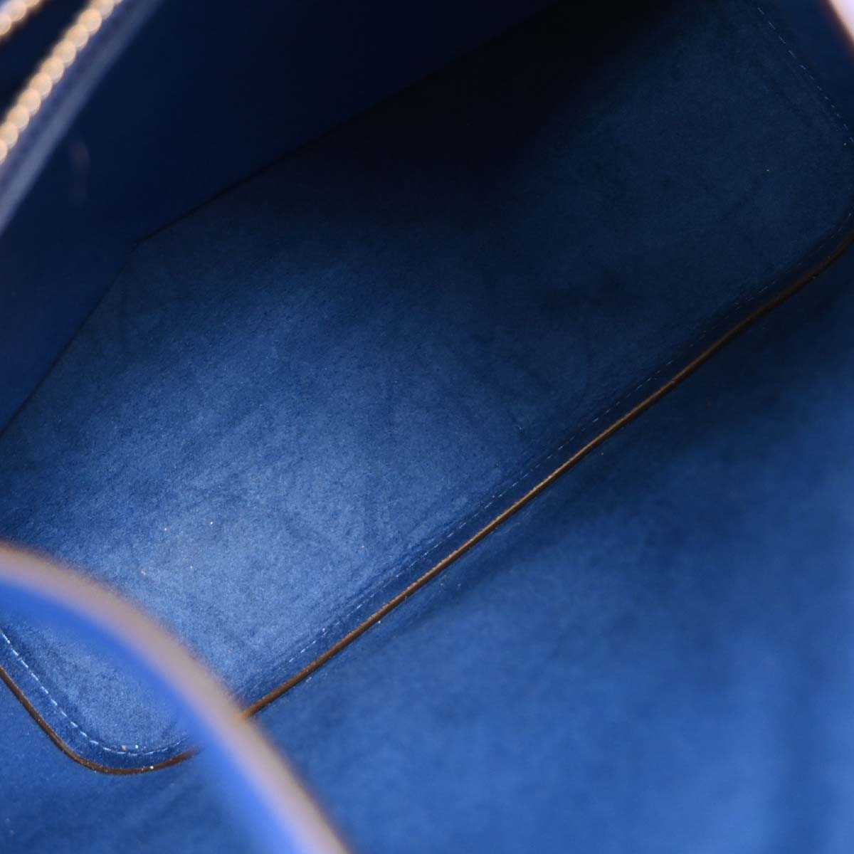 Louis Vuitton Red Blue Epi Neo Noe Bucket 2way Shoulder Handbag M54365