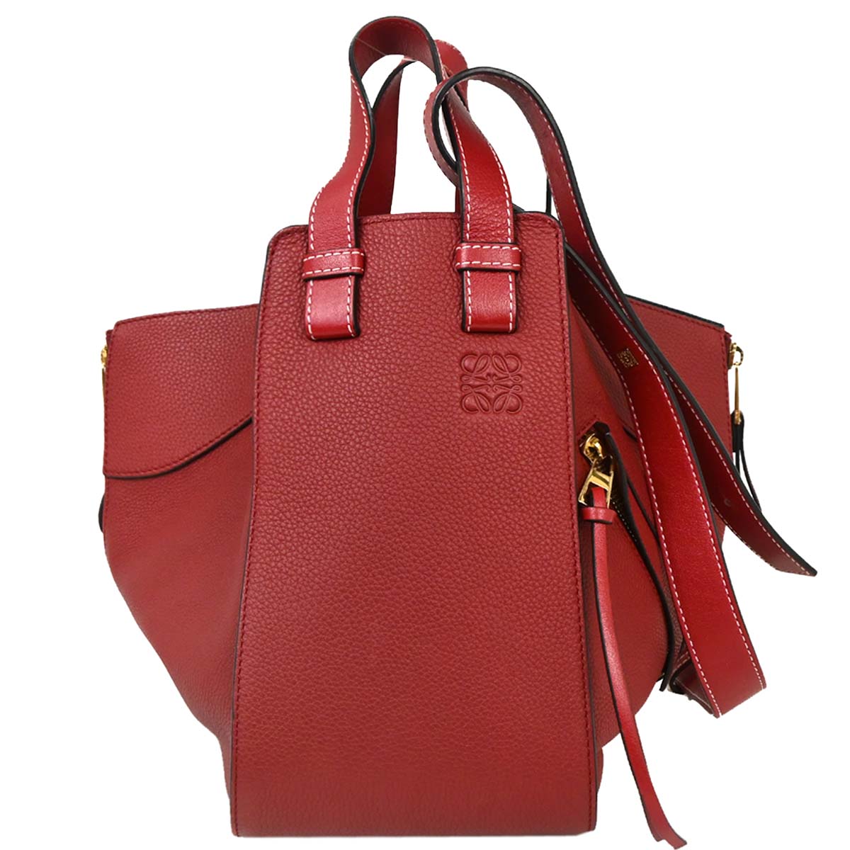 Loewe Red Hammock 2way Shoulder Tote Bag