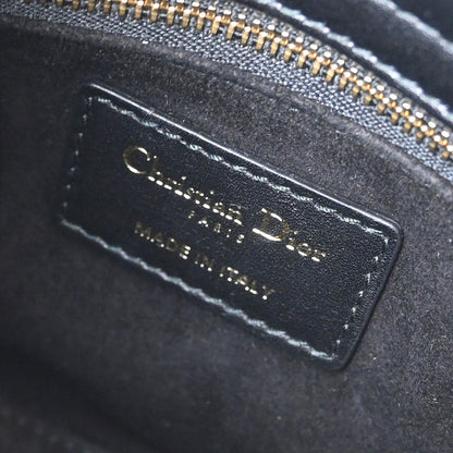 Christian Dior Black Small Lady Dior Playing Cards 2way Shoulder Handbag