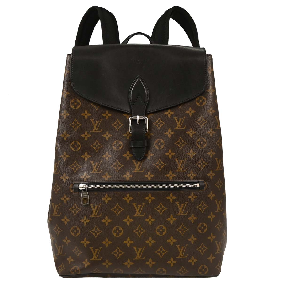Louis Vuitton 2012 Monogram Macassar Parc Backpack M40637