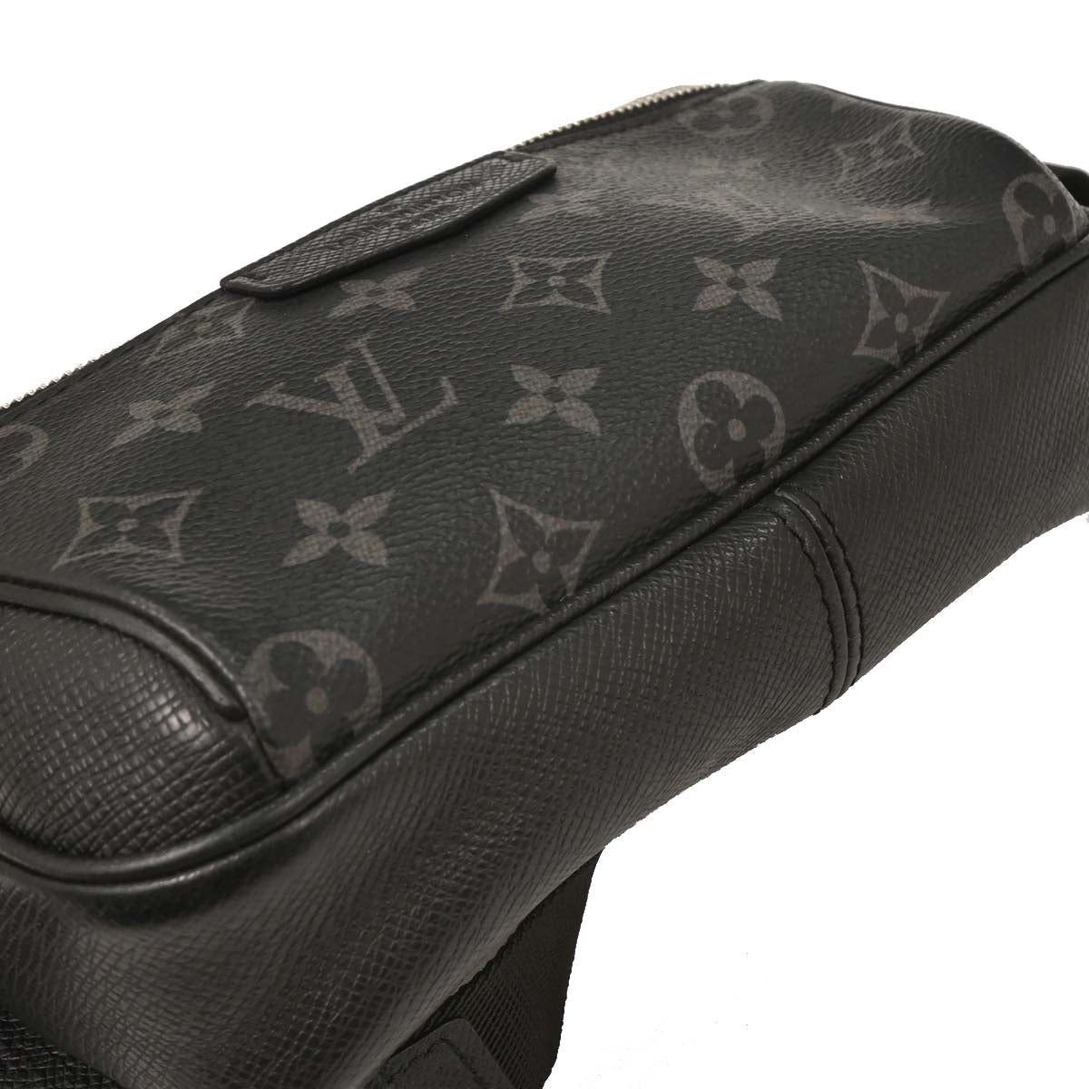 Louis Vuitton 2019 Monogram Eclipse Taigalama Bum Bag M30245