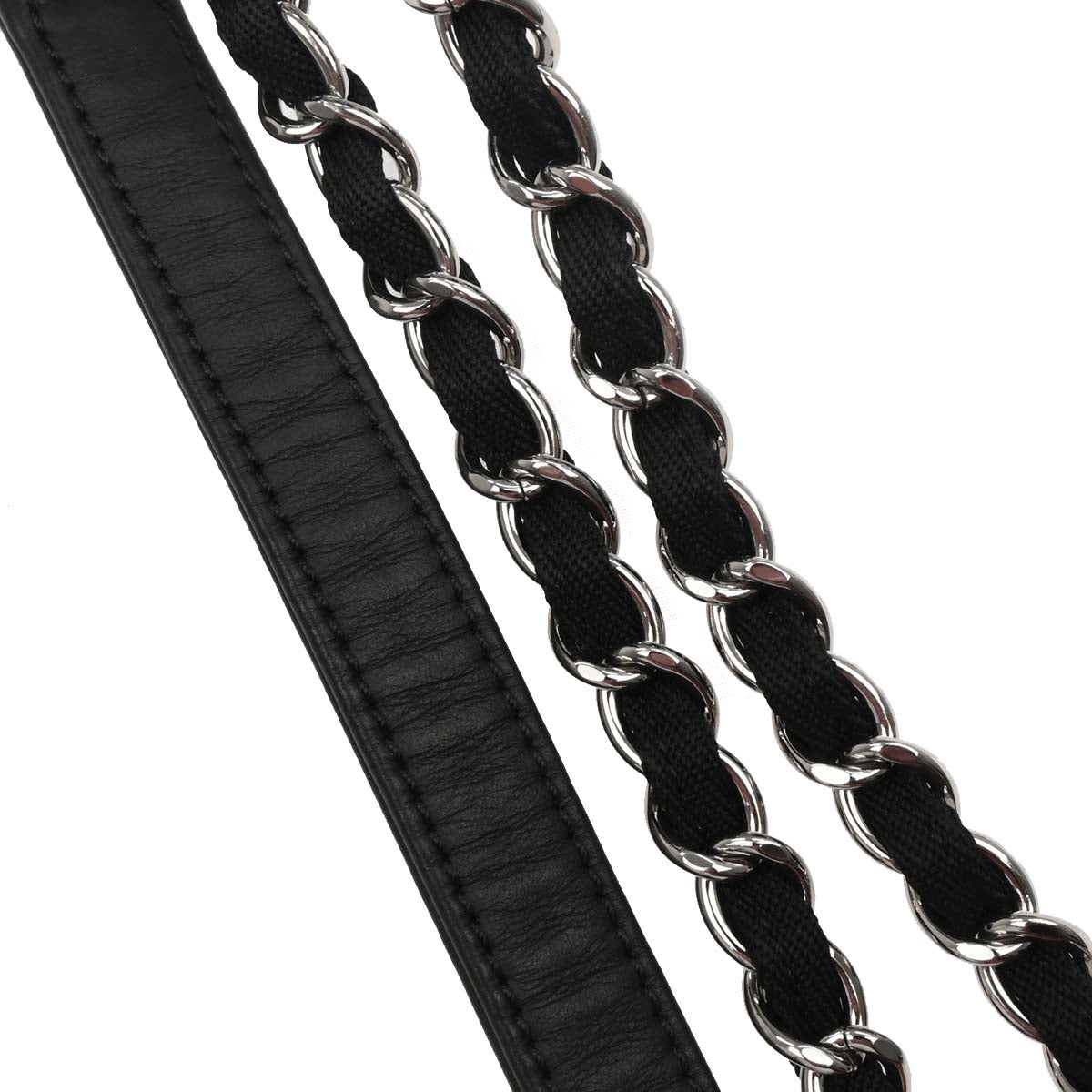 Chanel 2015-2016 Gray Nylon Canvas Deauville Shoulder Bag