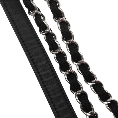 Chanel 2015-2016 Gray Nylon Canvas Deauville Shoulder Bag