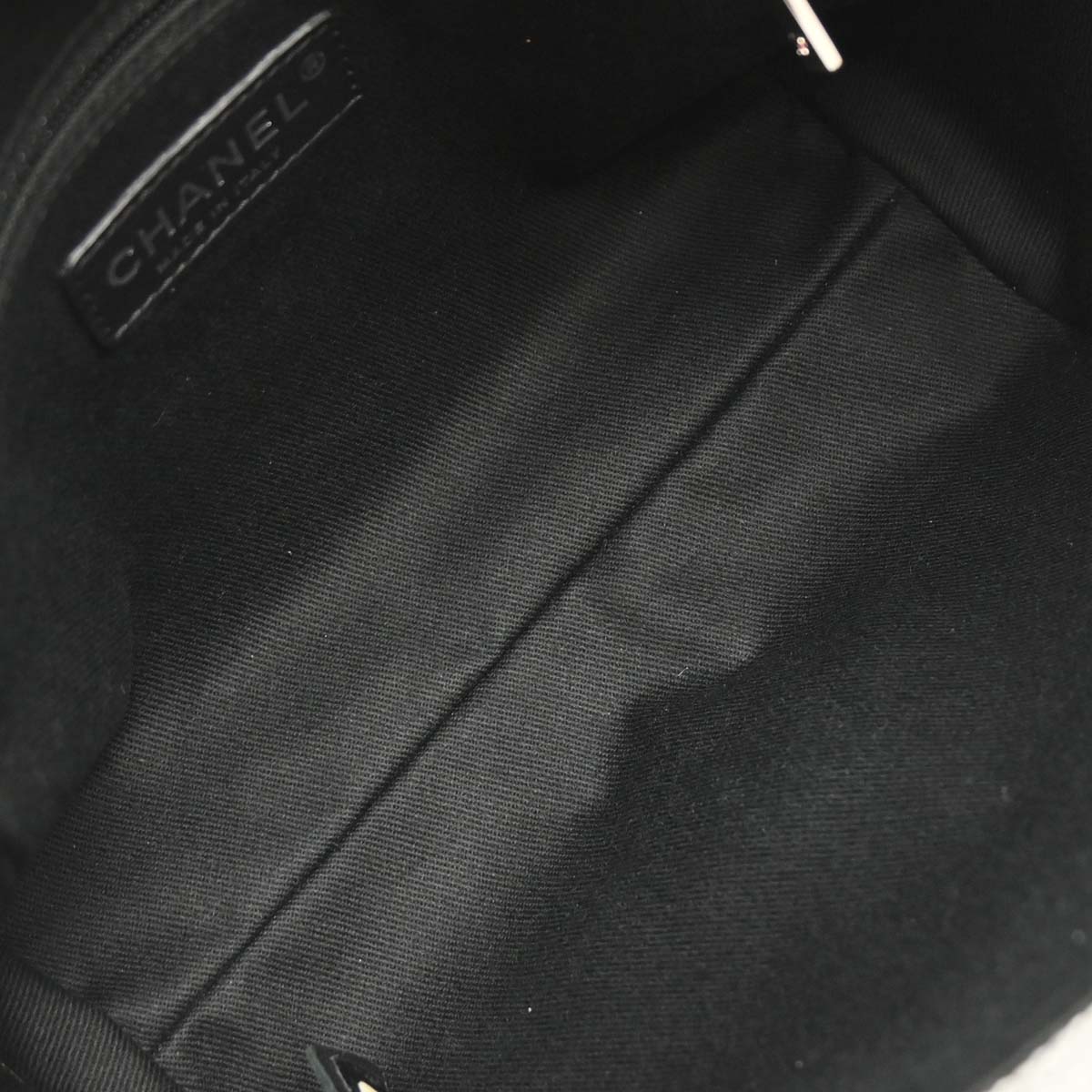 Chanel 2015-2016 Gray Nylon Canvas Deauville Shoulder Bag