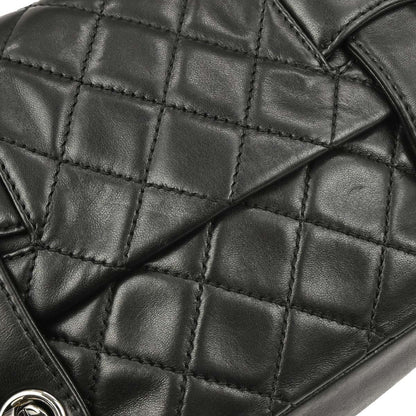 Chanel 2006-2008 Black Lambskin 2way Shoulder Handbag