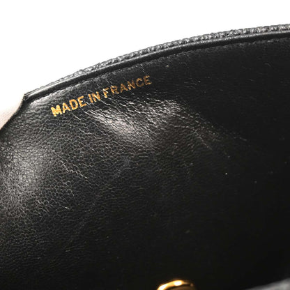 Chanel 1991-1994 Black Caviar Small Diana Shoulder Bag