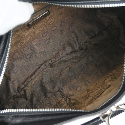 Salvatore Ferragamo Black Gancini Handbag