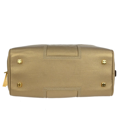 Loewe Gold Lambskin Amazona 28 Handbag