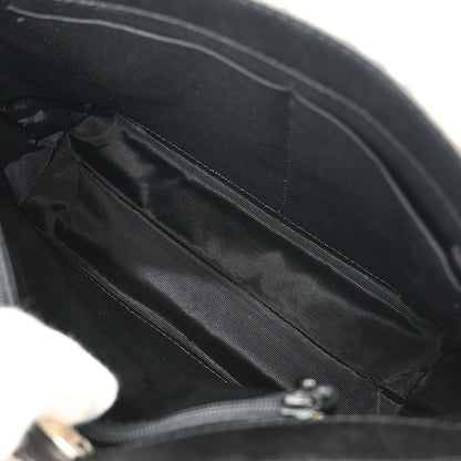 Burberry Beige Black Burberry Check Shoulder Bag
