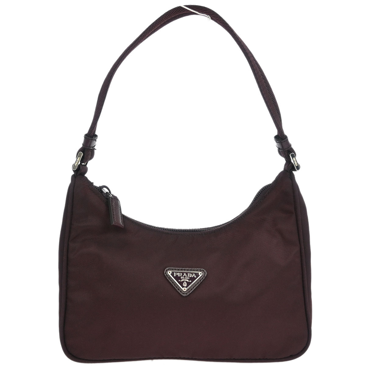 Prada Purple Nylon Handbag