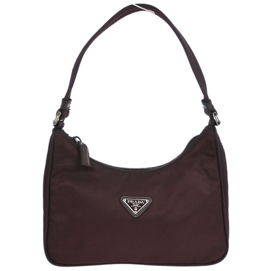 Prada Purple Nylon Handbag