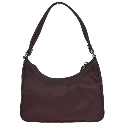 Prada Purple Nylon Handbag