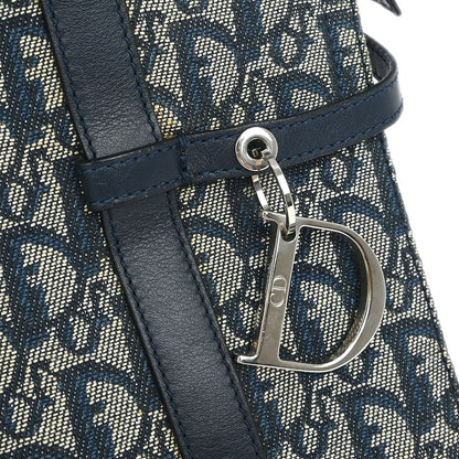 Christian Dior 2005 Navy Trotter Handbag