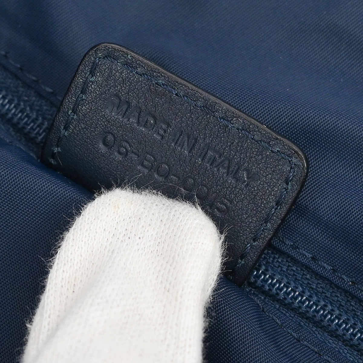 Christian Dior 2005 Navy Trotter Handbag