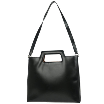 Salvatore Ferragamo Black Gancini 2way Shoulder Handbag