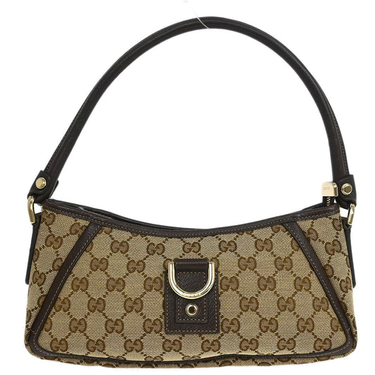 Gucci Brown GG Abbey D Ring Handbag