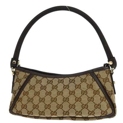 Gucci Brown GG Abbey D Ring Handbag