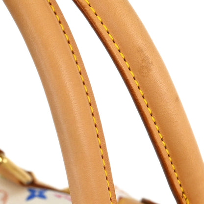 Louis Vuitton 2004 White Monogram Multicolor Keepall 45 Handbag M92641