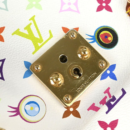 Louis Vuitton White Eye Love Monogram Sac Gigantic Handbag M92057