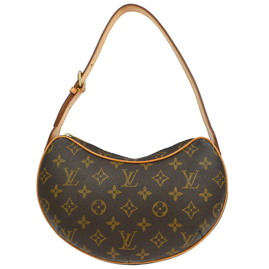 Louis Vuitton 2002 Monogram Pochette Croissant Handbag M51510