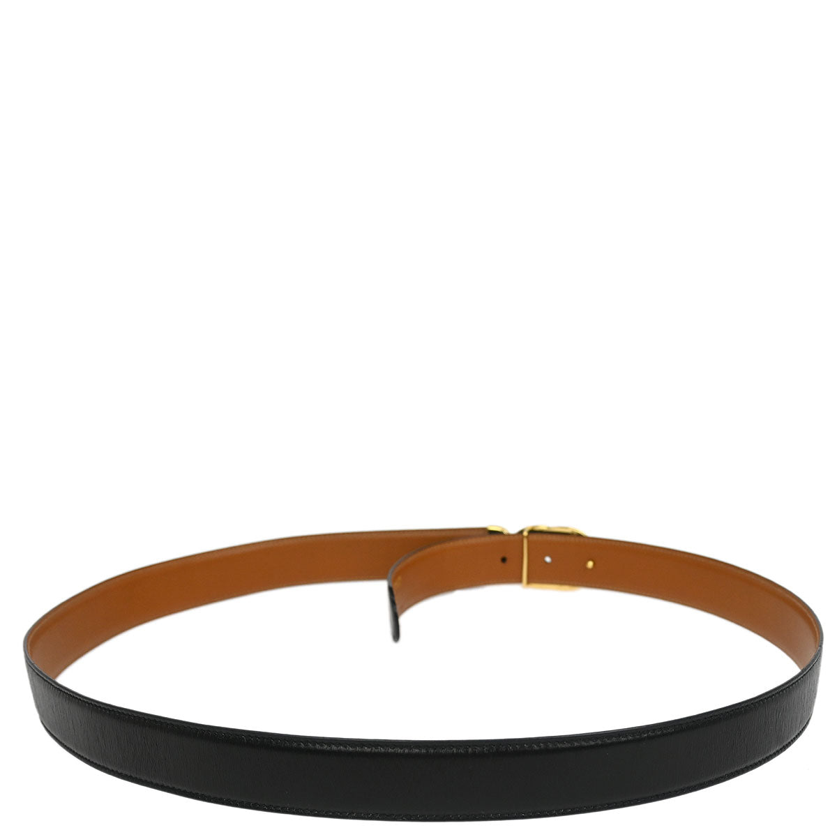 Gucci Black Leather Belt Small Good